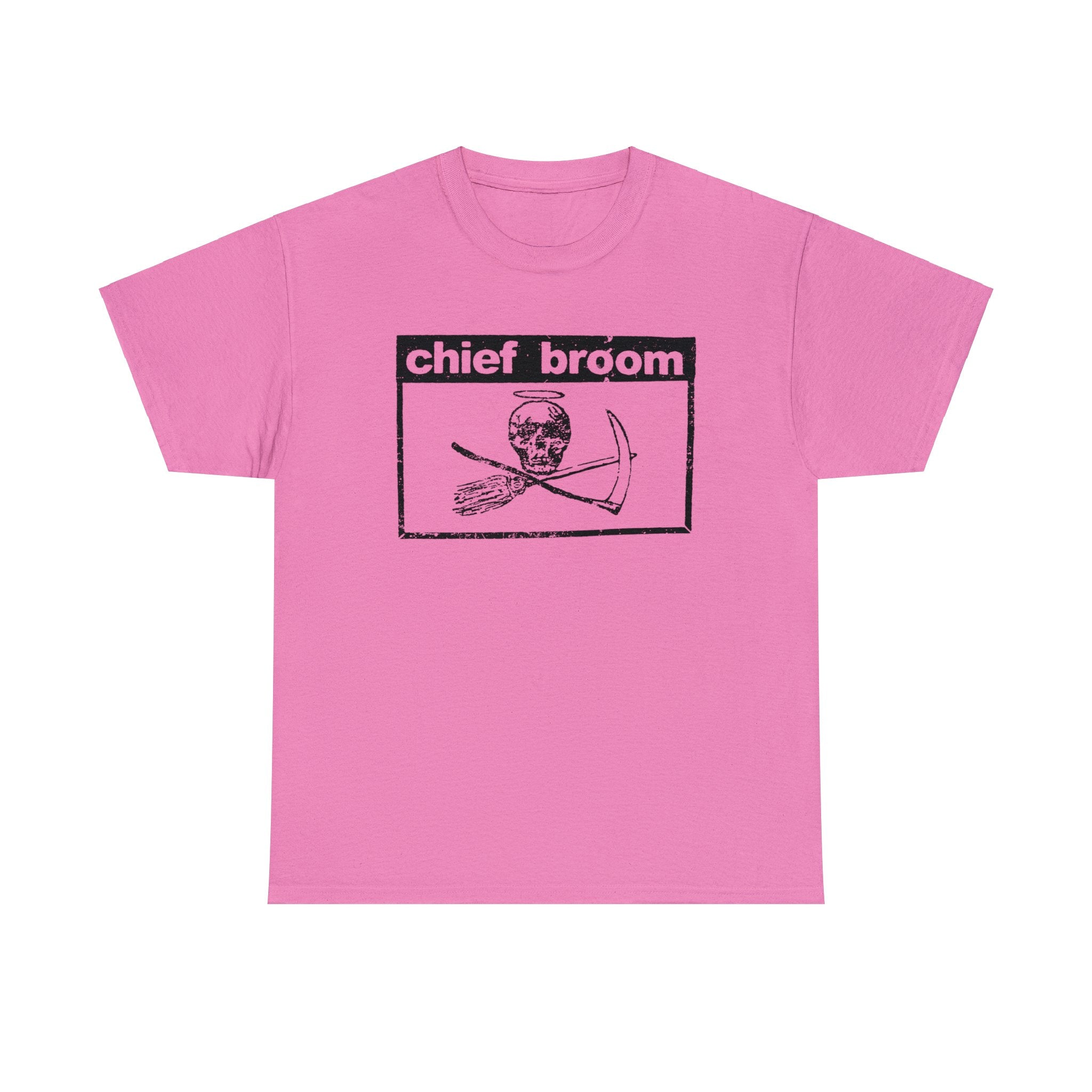 Chief Broom - "Crossbones" Logo Tee - Black Print