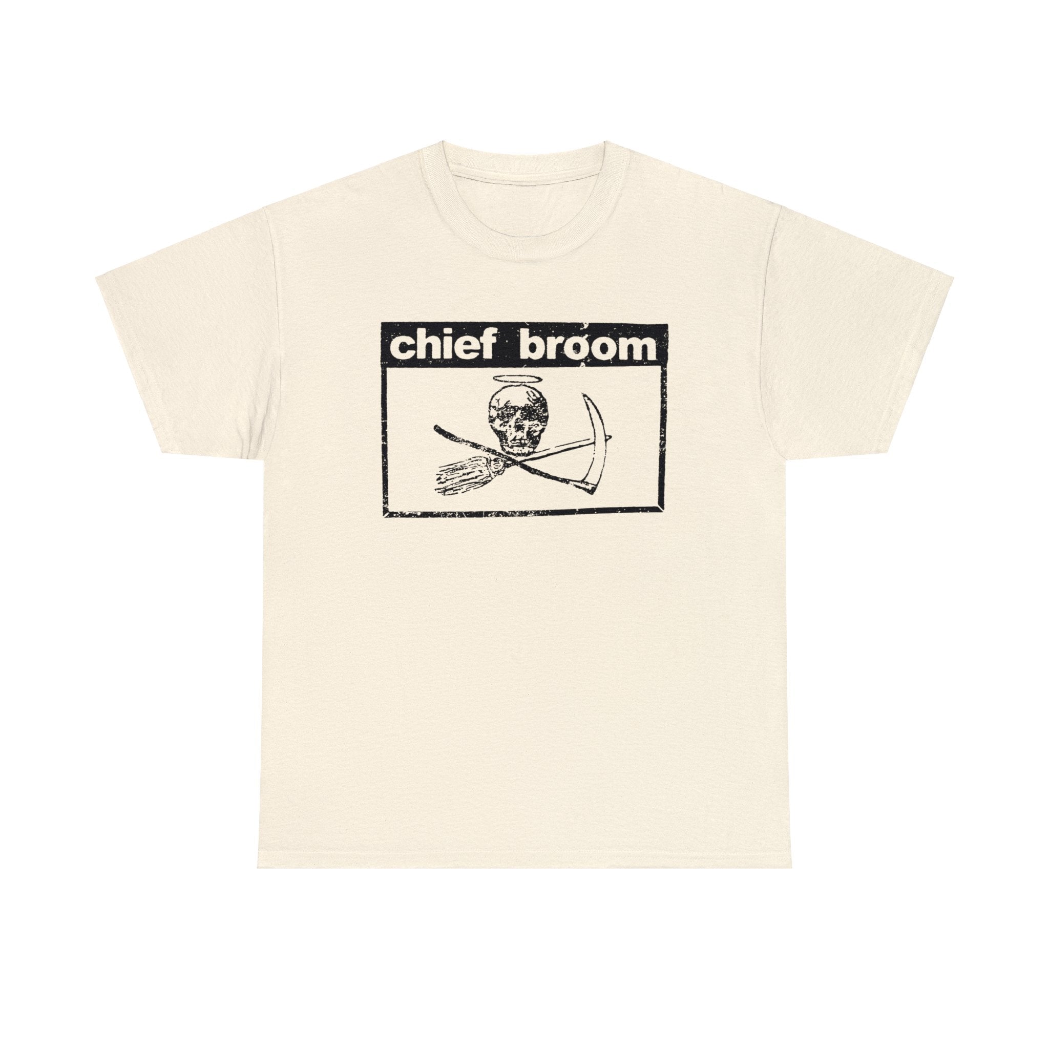 Chief Broom - "Crossbones" Logo Tee - Black Print