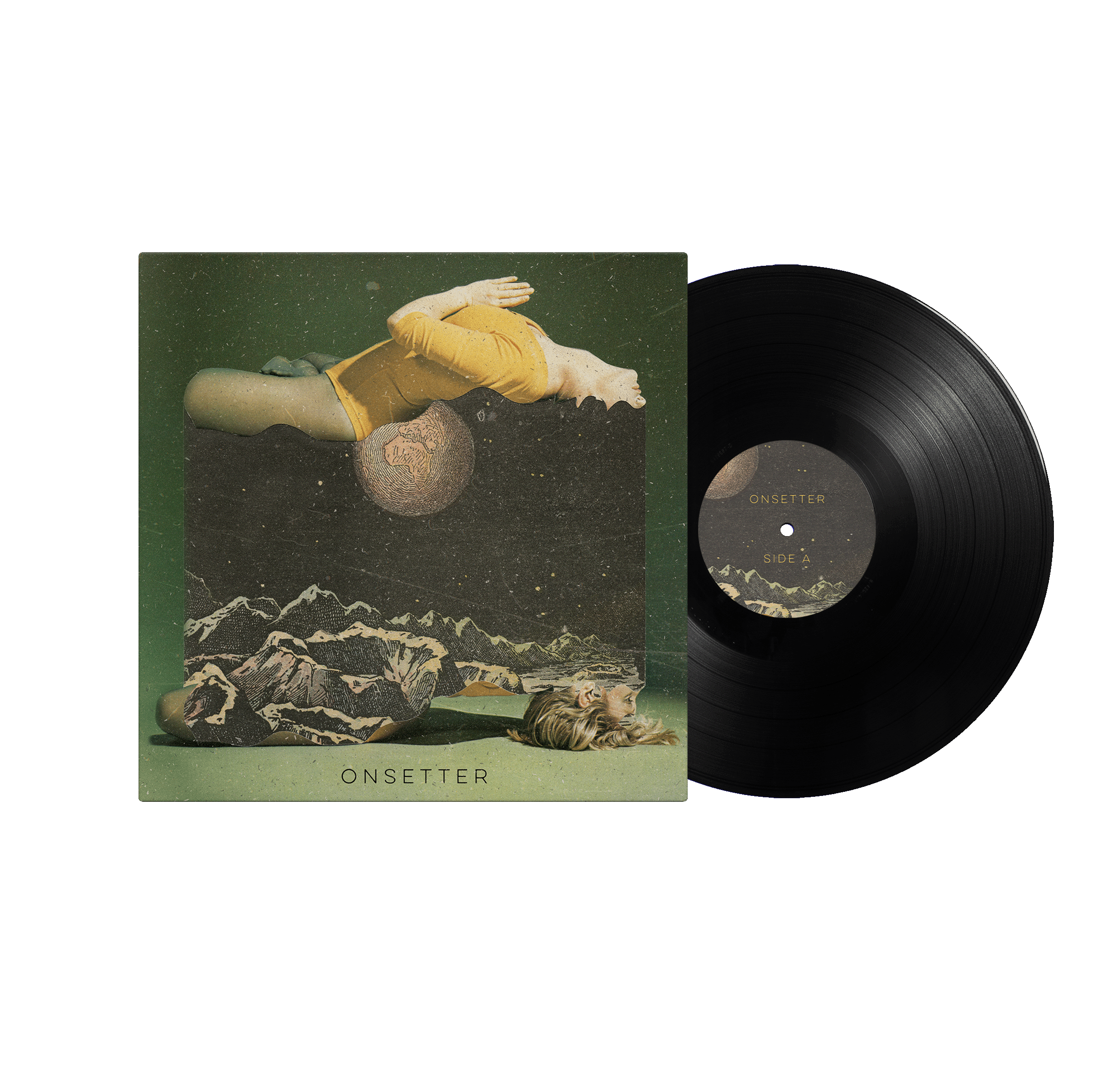 Onsetter - "S/T" Black Vinyl