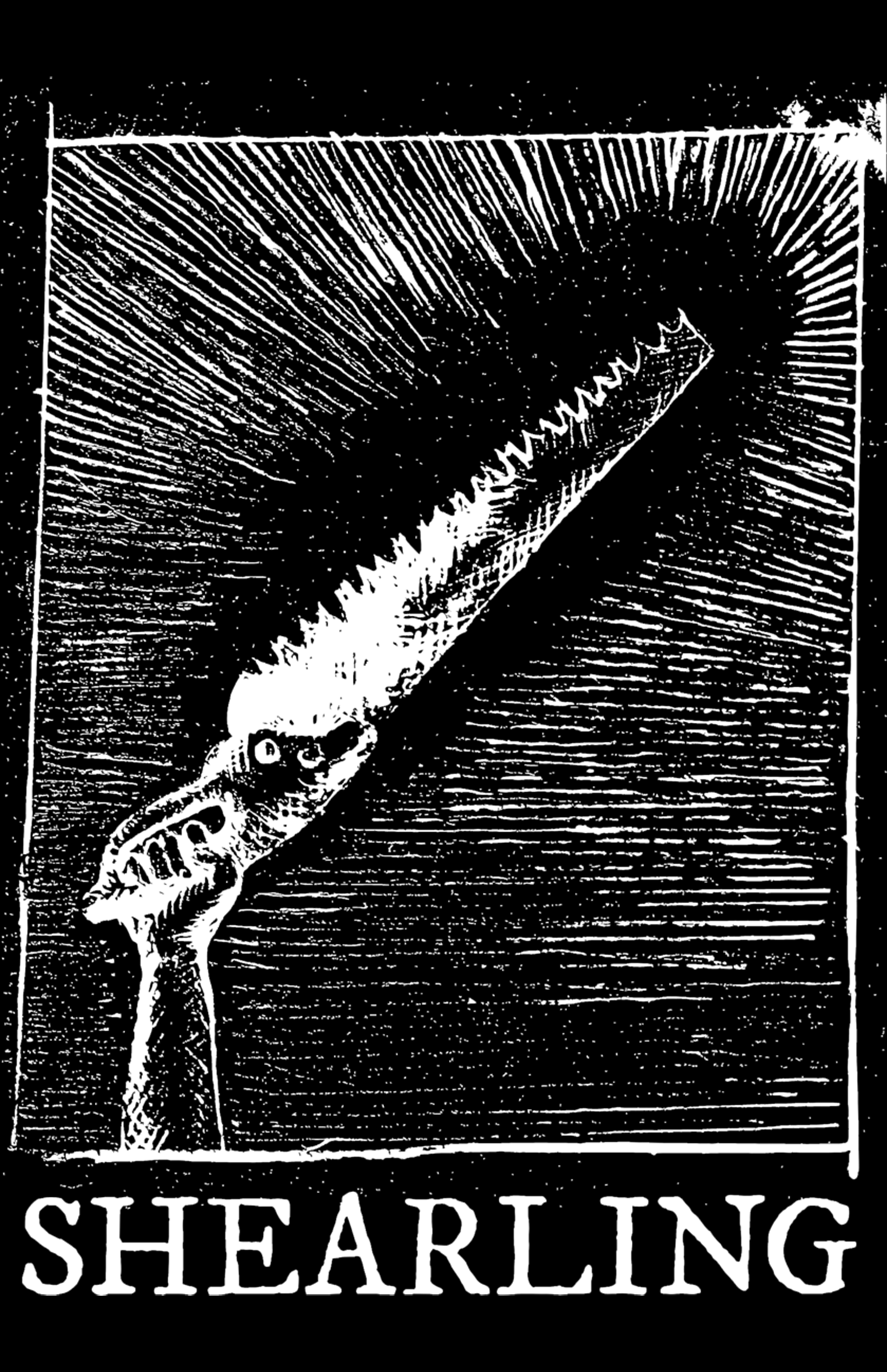 Shearling - “Terrible Holy Saw” Print Poster